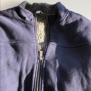 Calvin Klein Zip Up Sweatshirt